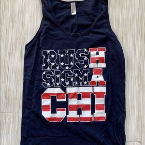 Rush Sigma Chi Tank Top